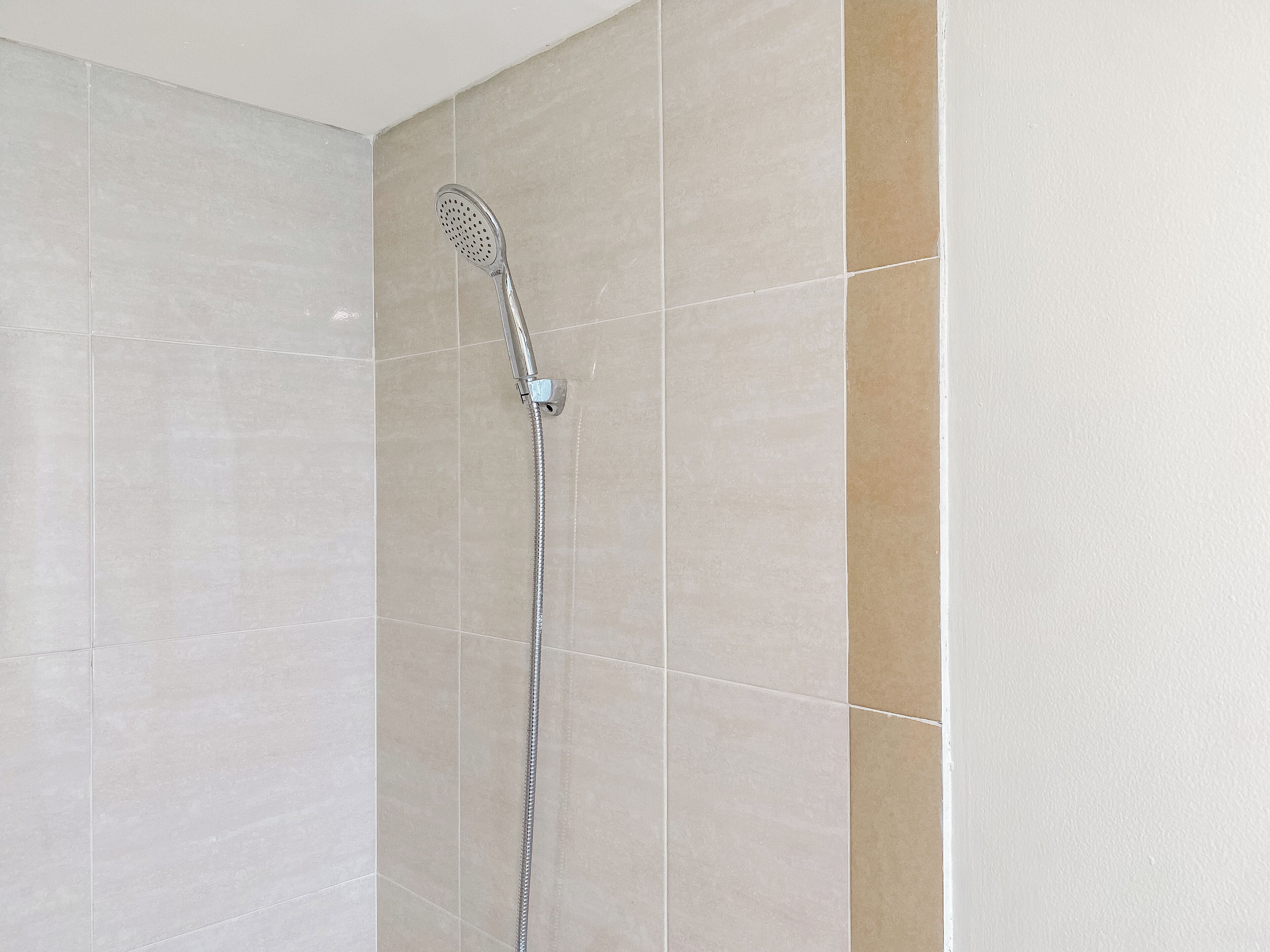 Apartamento luxo | Banheiro | Chuveiro, toalhas de banho