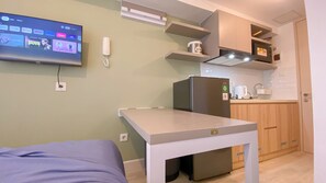 Deluxe Studio | Living area - Simply And Well Designed Studio At Tokyo Riverside Pik 2 Apartment (Teluknaga)