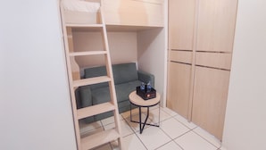 Deluxe Apartment | Living area - Minimalist And Comfortable Stay 1Br (No Kitchen) At The City Square Apartment (Surabaya)