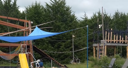 Honeyberry Hideout Campsite at B Berry Farms & Co.