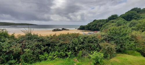 Unique beachfront cottage at Fintra Bay Donegal