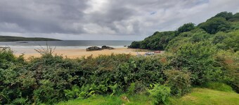 Unique beachfront cottage at Fintra Bay Donegal