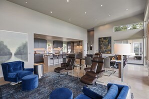 Interior - San Juan Islands | Ocean Views, Fire Pit & BBQ Area (Olga)