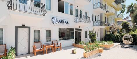 Façade de l’hébergement