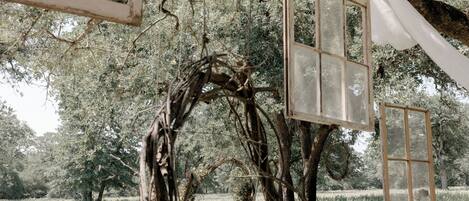 Overnatningsstedets område