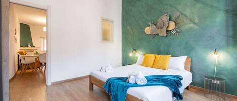 1 soveværelse, strygejern/strygebræt, Wi-Fi, sengetøj