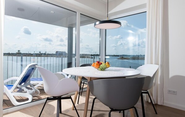 Outdoor dining - Beautiful apartment in Olpenitz (Olpenitz)