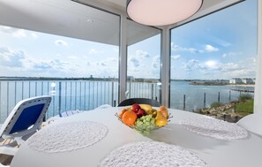 Outdoor dining - Beautiful apartment in Olpenitz (Olpenitz)