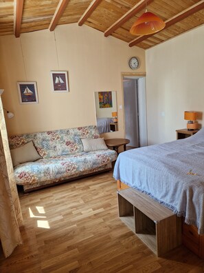 1 Schlafzimmer, Bügeleisen/Bügelbrett, kostenloses WLAN, Bettwäsche