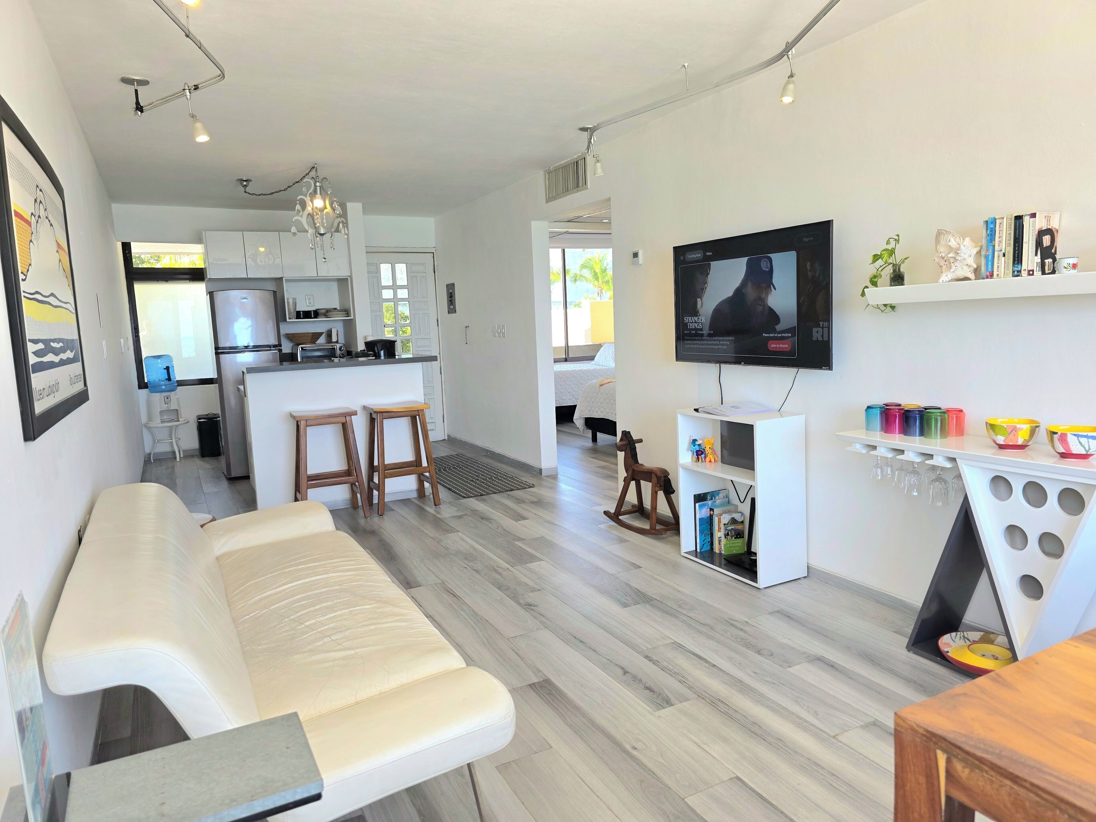 公寓, 部分海洋景观 | 电视