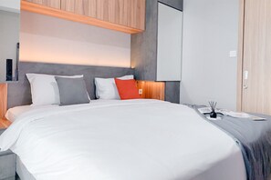 Apartemen Deluks | 1 kamar tidur, meja kerja, dan Wi-Fi gratis