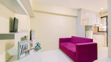 Departamento Deluxe | Área de sala de estar