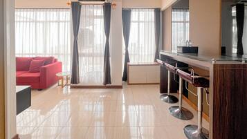 Apartamento luxo | Área de estar