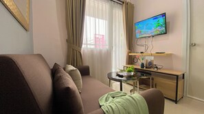 Living area - Good Deal And Homey 2Br Green Pramuka City Apartment (Jakarta)