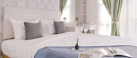 Studio – deluxe | Skrivebord og wi-fi (inkludert)