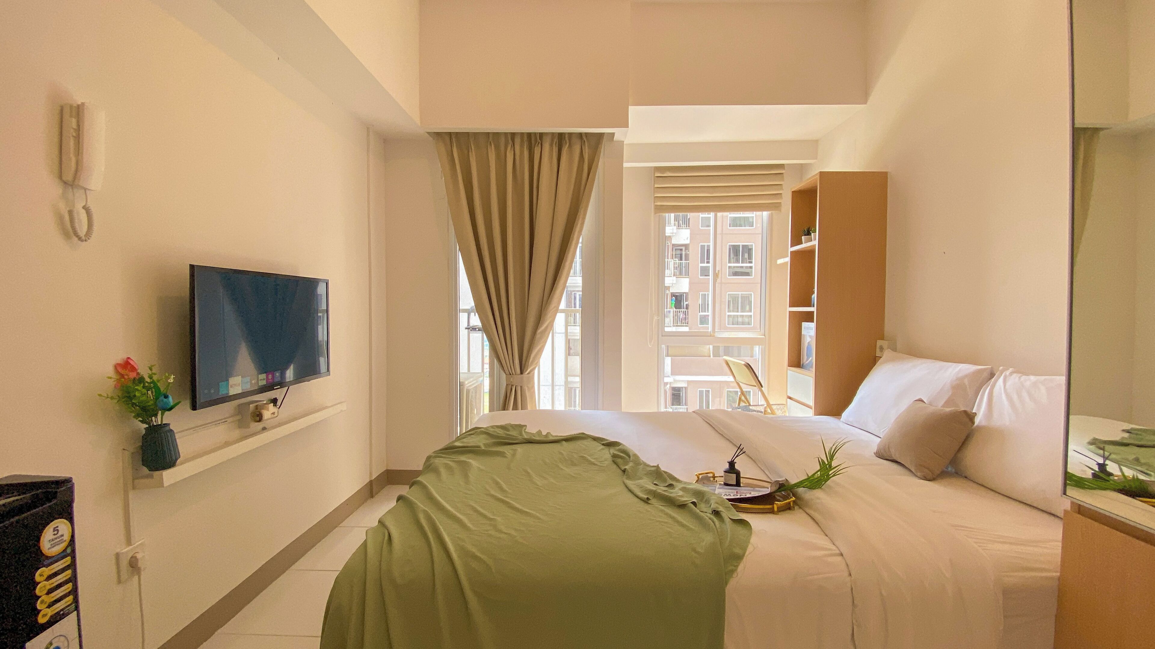 Studio – deluxe | Skrivebord og wi-fi (inkludert)