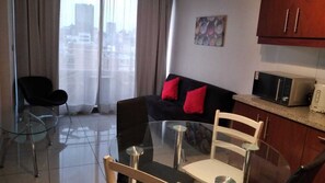 Comfort Apartment | Living area - Apart Alto Ovalle (Santiago)