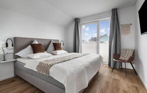 2 sovrum, strykjärn/strykbräda, resesäng och gratis wi-fi