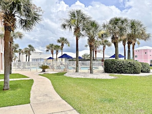 Property grounds - ~ Welcome to The Dunes Resort in Beautiful Fort Morgan ~ (Gulf Shores)