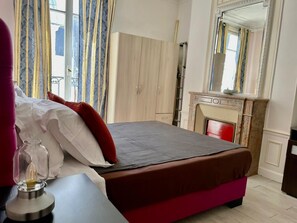 Departamento urbano, 4 habitaciones, vista a la ciudad | Sábanas de algodón egipcio y ropa de cama de alta calidad 