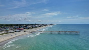 Am Strand, Liegestühle, Strandtücher