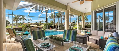 Outdoor dining