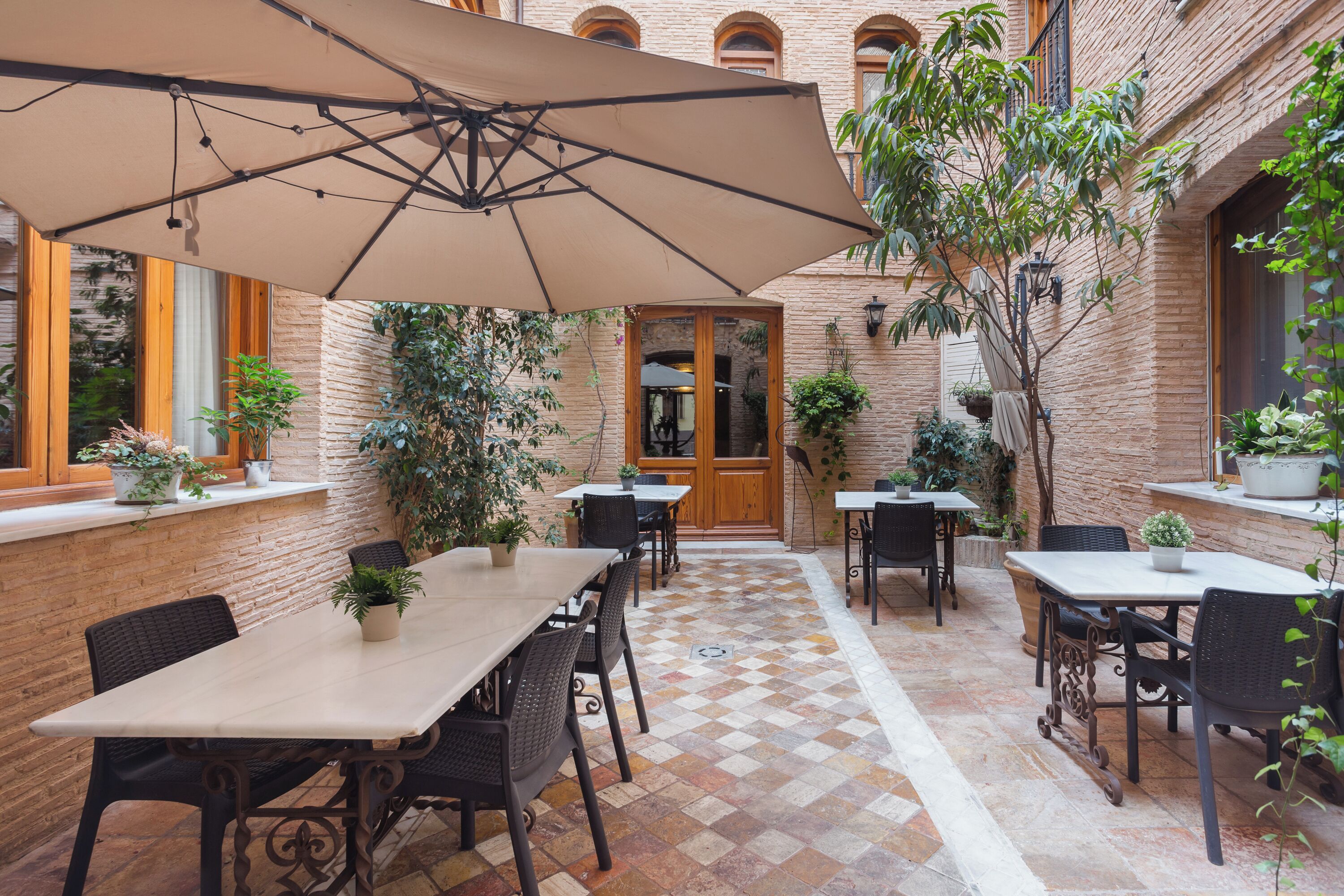 Restaurante al aire libre