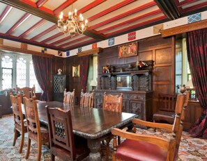 Dining - Caverswall Castle - Grade 1 Listed Historic Castle - Inquire for best quote now (Caverswall)