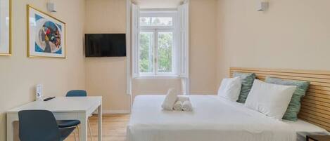 1 室のベッドルーム、アイロン / アイロン台、旅行用ベビーベッド、WiFi