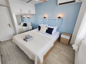 1 soverom, strykejern/-brett, wi-fi (inkludert) og sengetøy