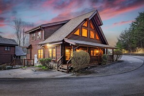 Exterior - Three-Story Cabin w/ King Suites, Resort Pools, & Outdoor Grill! (Pigeon Forge)