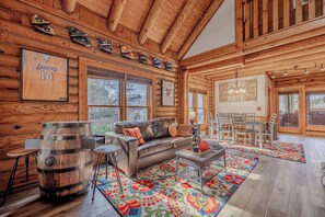 TV connectée, cheminée, jeux vidéo