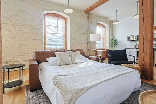 1 habitación, escritorio, wifi y ropa de cama 