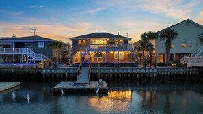 Exterior - 5BR Waterfront Retreat w/ Heated Pool | Walk2Beach (North Myrtle Beach)