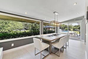 Dining - Private Luxury SE Fort Lauderdale Peninsula with Large, Heated Pool and Dock (Fort Lauderdale)