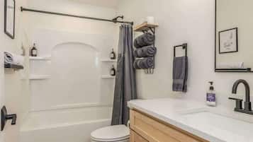 Ducha y secador de pelo