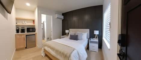 1 habitación, escritorio, wifi gratis y ropa de cama