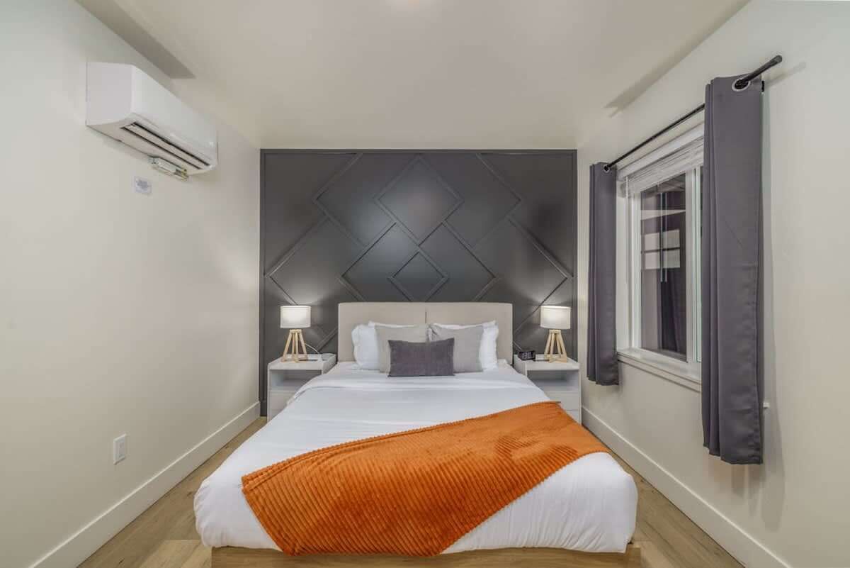 1 slaapkamer, een bureau, gratis wifi, beddengoed