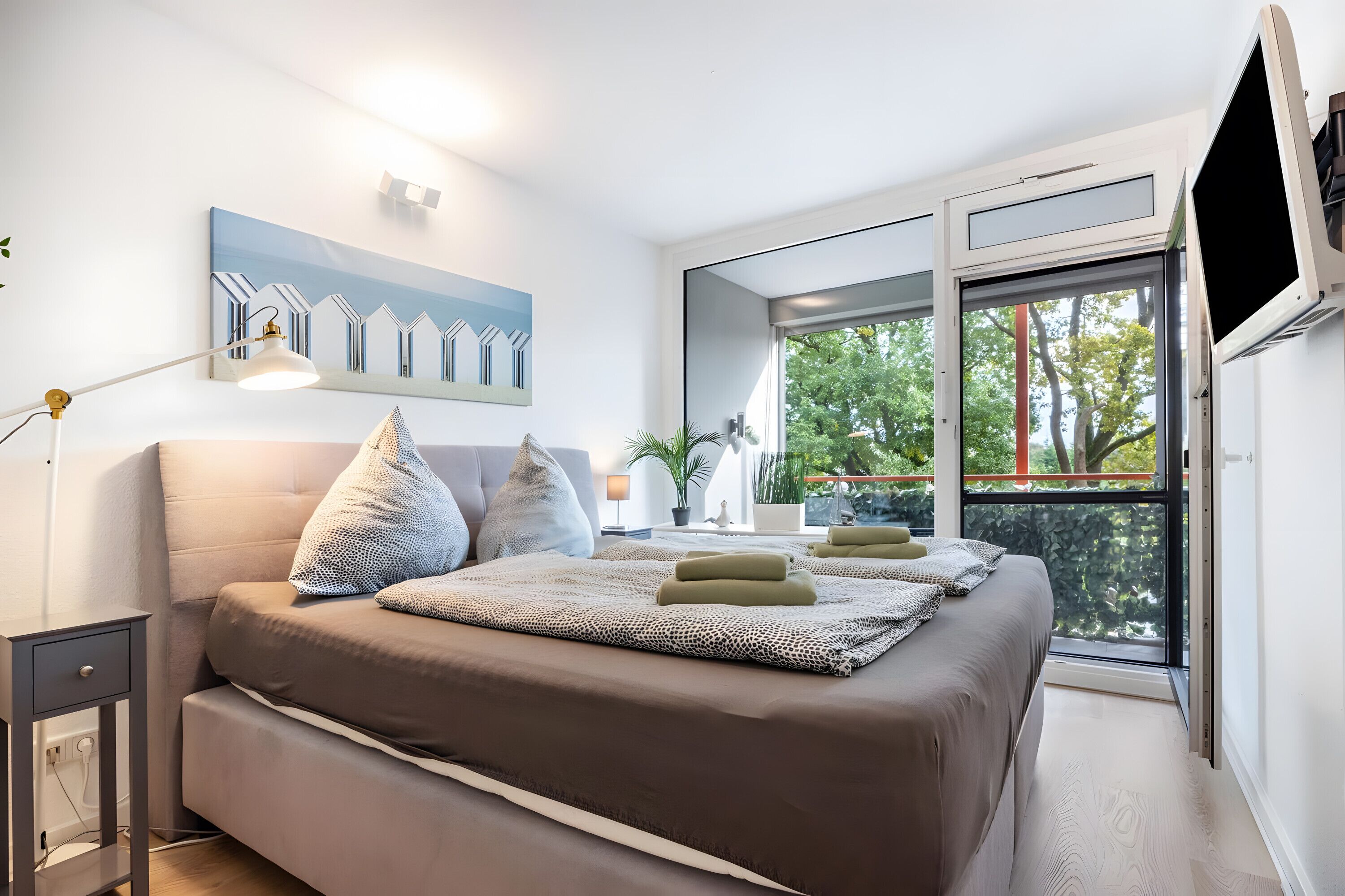 1 Schlafzimmer, kostenloses WLAN, Bettwäsche