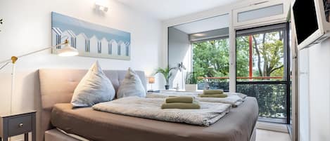 1 Schlafzimmer, kostenloses WLAN, Bettwäsche
