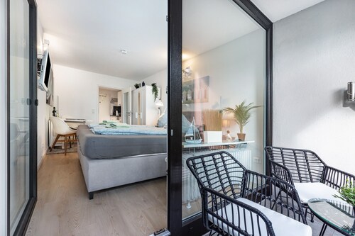 Ferienwohnung 'Meerzeit am Steinhuder Meer' mit Balkon und WLAN