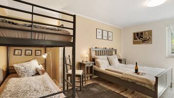 1 bedroom, iron/ironing board, free WiFi, bed sheets