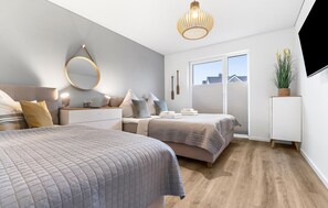 2 chambres, lit parapluie, Wi-Fi gratuit, draps fournis