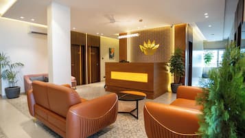 Sala de estar en el lobby