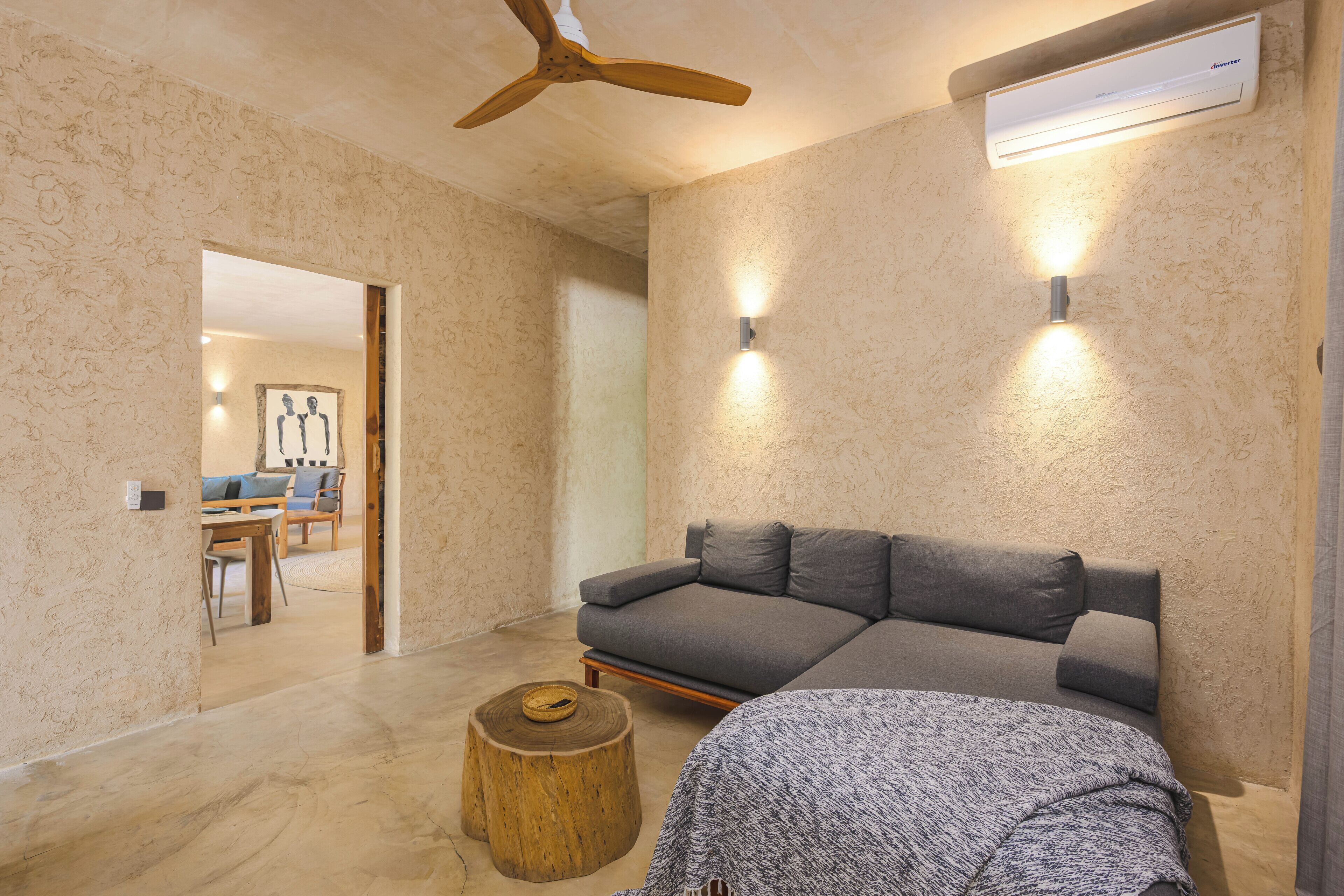 Villa ejecutiva, vista a la alberca | Área de sala de estar