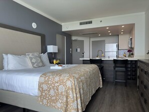 Iron/ironing board, travel crib, WiFi, bed sheets