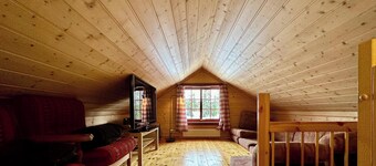 Large cabin Sjusjøen best view, sauna, ski in/out