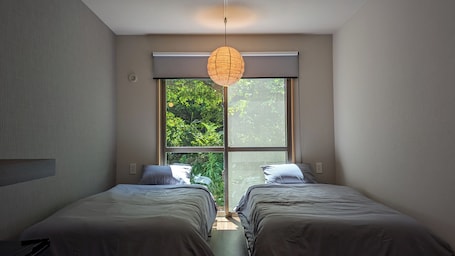 Premium Twin Room, Garden View | Free WiFi, bed sheets. Yonaguni Hotel Mumbu Higawahama