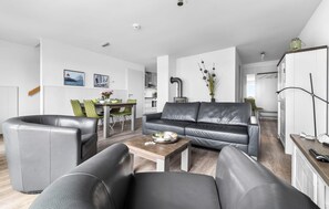Smart-TV og peis