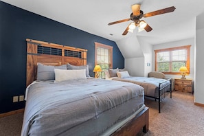 4 bedrooms, iron/ironing board, travel crib, WiFi